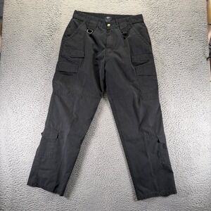 Condor Tactical Pant Mens 34x32 Black Polyester Cargo Straight Ripstop Utility
